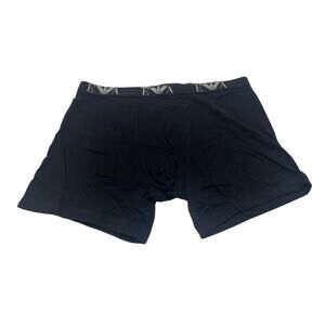 8-79 EMPORIO ARMANI Men's Underwear Boxer Brief Black XL